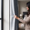 (66x84inch-Single Panel Only, Grey) 100% Blackout Linen Curtains 185GSM Triple Layer Technology 4