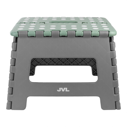 JVL Small Step Stool, Grey 1