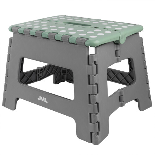 JVL Small Step Stool, Grey 2