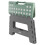 JVL Small Step Stool, Grey 4