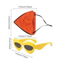 (2pcs/set) 2 PCS/Set Unique Bird Beak Masks, Funny Animal Mouth Masks, Halloween Women's Holiday Party Masquerade Costume Accessories