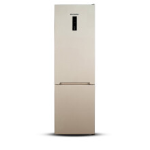Montpellier MDANF201C - Tall Cream 327L No Frost - Garage Safe Fridge Freezer - E Energy Rating