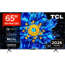 TCL 65P8L-UK 65 Inch QLED 4K Ultra HD Smart TV Bluetooth WiFi