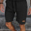 (Black, 31) Summer New Men's/solid Color Shorts/elastic Pull Shorts/casual Shorts 1