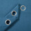 Imperial Rooms (Linen Ringtop - Blue) 66x84 Dual Panel Curtains with Free Tiebacks | Premium Quality Drapes 3