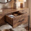 Vida Designs (Dark Wood) Brooklyn 3 Drawer Console Table Hallway Storage 4