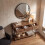 Vida Designs (Dark Wood) Brooklyn 3 Drawer Console Table Hallway Storage 5
