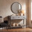 Vida Designs (Grey) Brooklyn 3 Drawer Console Table Hallway Storage 1