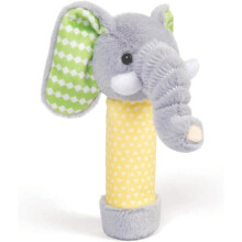 chocalho elefante de pelúcia brinquedo bebê multicolorido