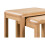 Curve Oak Nest Of 2 Tables 4