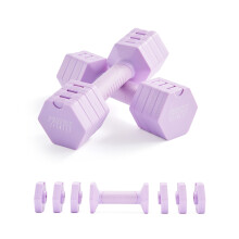 Phoenix Fitness Adjustable Dumbbell - Purple