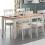 Davenport Oak/White Dining Table 1