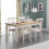 Davenport Oak/White Dining Table 3