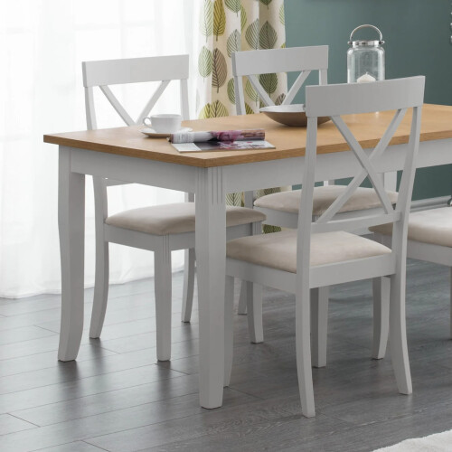 Set Of 2 Davenport Elephant Grey Dining Chairs