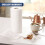 GEEZY GEEZY Kitchen Paper Towel Rolls 2-Ply 64 Sheets Absorbent Cleaning Tissues 2 Pack 8