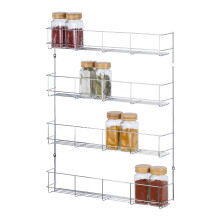 LIVIVO 4 Tier Cupboard Door Spice Rack Organiser