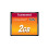 Memória flash Transcend TS2GCF133 Preta 1