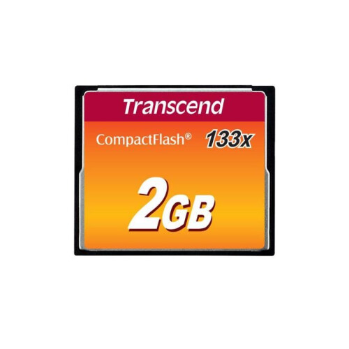 Memória flash Transcend TS2GCF133 Preta