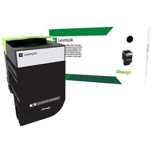 Cartucho de toner preto Lexmark 71B2HK0 de longo rendimento, programa de devolução