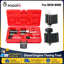 Podofo Kit d'outils de calage moteur Diesel 7 pièces, pour Audi VW Seat Skoda Ford TDI 1.9 BEW BRM