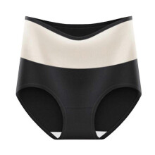 Ropa interior térmica de algodón de talle alto, gruesa y afelpada, para mujer (XXL)