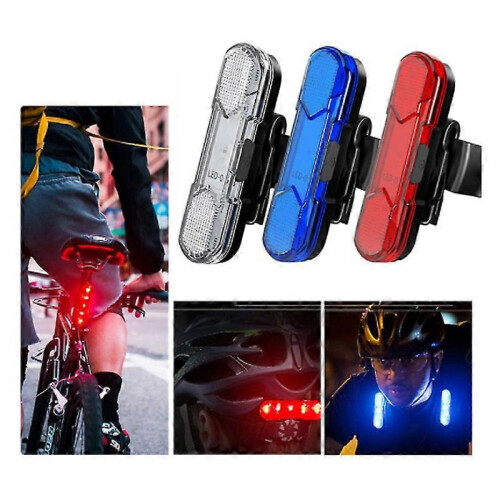Feu arrière de vélo rechargeable par USB, accessoire de vélo, éclairage de vélo (1 pièce). 1