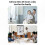 Wireless Intercom System for Home, 2-Pack Bidirectional Voice Communication with Ultra-Long Range Portability 3