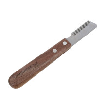 Professionelles Hunde-Trimmmesser mit Kammfunktion, Hand-Trimmmesser für Border Terrier, Ergon-Pflegewerkzeug