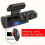 Διπλή κάμερα 1080P, Dash Cam για αυτοκίνητα, μπροστά και μέσα, Κάμερα αυτοκιν 4
