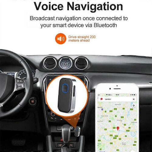 Ασύρματος προσαρμογέας Bluetooth αυτοκινήτου J22 με ενσωματωμένο μικρόφωνο 2