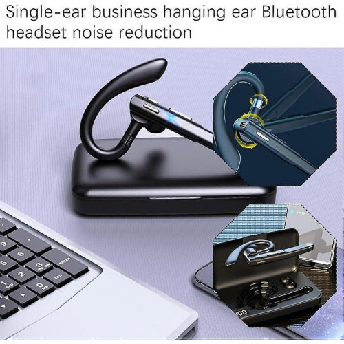 Ακουστικά Bluetooth SingleEar YYK520 SecondGen EarHook για επαγγελματική χρήση Μείωση θο 2
