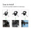 Ηλεκτρικό ποδήλατο 12-72V 300X Ebike Finger Thumb Throttle Ηλεκτρικό ποδήλατο αδιάβρο 4