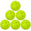 Μπάλες Pickleball εσωτερικού χώρου - Συσκευασίες 12 τεμαχίων 26 τρυπών - Ανθεκ 4