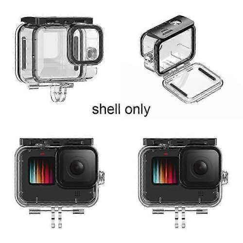Για την GoPro Hero 12/11/10/9 Αθλητική Κάμερα Υποβρύχιας Αδιάβροχης Θήκης 45 μέτρ 1