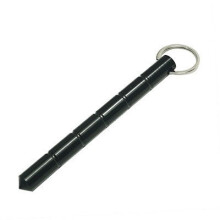 Design-Pie Safety Key Chain, Solid Aluminum Short Bar Protection Gift Keycha for Women