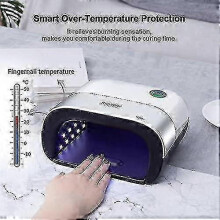 Led Nail Lamp,48w Professional Nail Dryer With Automatic Sensor And Lcd Display For Home