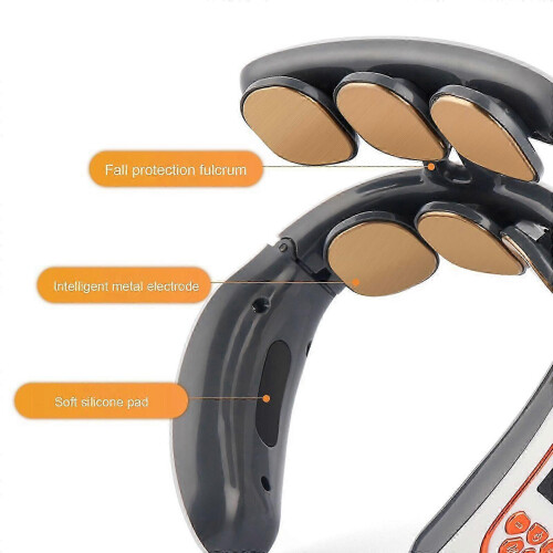 Electric Pulse Neck Shoulder Massager, Multifunctional neck protector physiotherapy shoulder neck massager 1