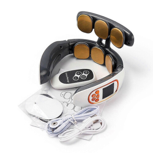Electric Pulse Neck Shoulder Massager, Multifunctional neck protector physiotherapy shoulder neck massager 2