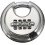 Combination Discus Padlock, 4 Position Stainless Steel 3