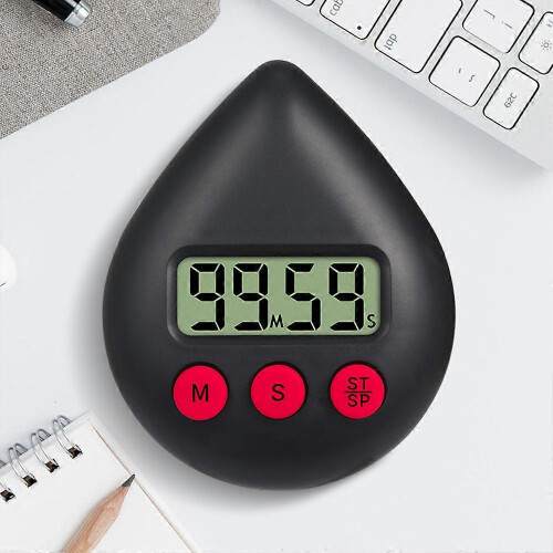 Digital Shower Timer - Energy Saver with Three Color Display, Waterproof Design 1