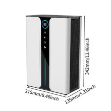 Mini Portable Dehumidifier, Ultra Quiet Energy Efficient for Closet, Bathroom, RV, Kitchen
