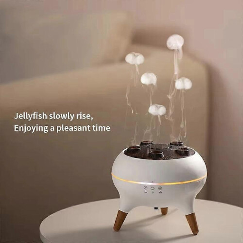 Flame Aromatherapy Essential Oil Diffusers ,Air Diffuser/Humidifier, for Home, Bedroom,Large RoomRemote Control Bedroom With 7 Colorful 2