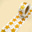 5 Roll Decorative Adhesive Star Stickers Multi Use Sealing Labels for Baking, Wrapping and Crafting Projects Self Stick Designs 2