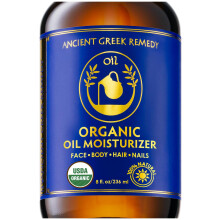 Oude Griekse Remedy Body Oil 8 oz - Biologische Na Douche Gezichts- en Lichaamsvocht voor Droge Huid -