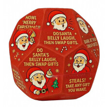 26 dados para intercambio de regalos de Navidad con Papá Noel, juego divertido para fiestas y reuniones familiares