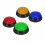 4 Pack Interactive Buzzers for Trivia and Classroom Games, Light Up Answer Buttons with Sound Alerts, Durable Plastic 1