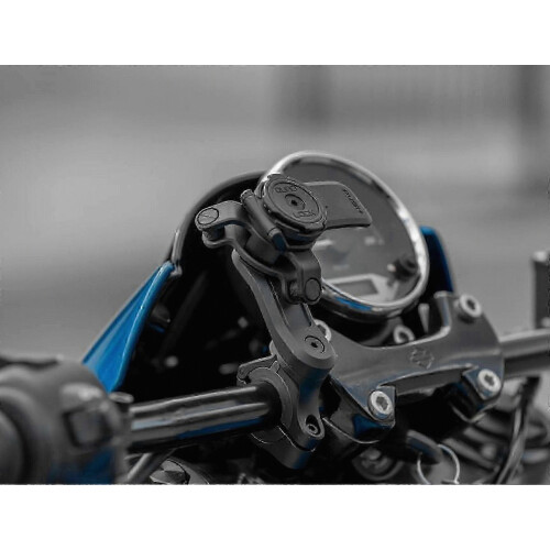 Motorcycle Handlebar Phone Mount, Secure Smartphone Holder, Durable Easy Install, Universal Compatibility for Riding and Navigation 1
