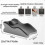 Memory Foam Leg Elevation Pillow for Couples, Ergonomic 27 Degree Wedge Back Support, Non Slip Base, Breathable Cover 4