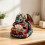 Dragon Tissue Box DIY Sewing Project Quilted Patchwork Craft Tissue Holder for Desk Shelf or Study Display Multicolor Organizer 4