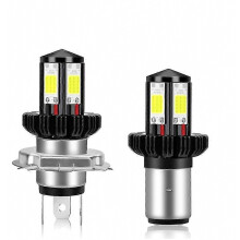 2er-Set LED-Leuchten für Elektrofahrzeuge, superhelle Motorrad-Frontleuchte, Roller-LED-Lampe, Dreirad-Scheinwerfer, integrierter Doppelkralle-Strah